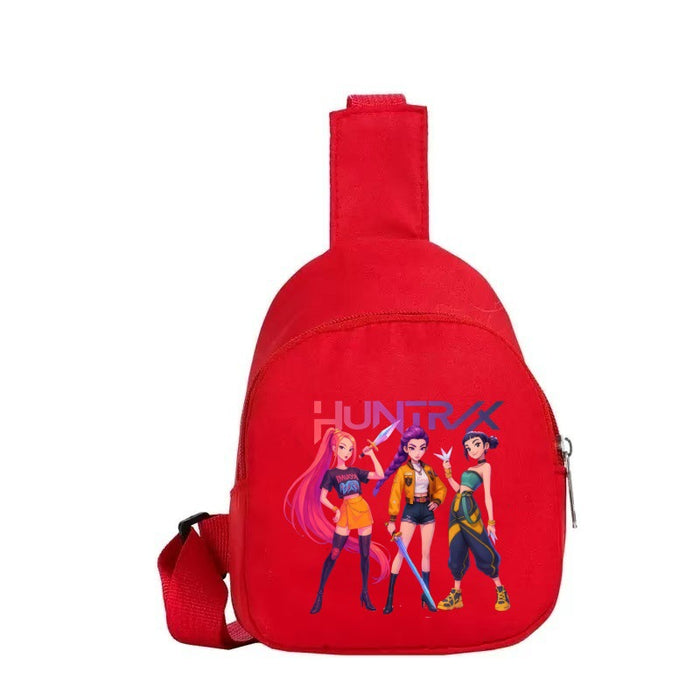 Wholesale   kpop Cute Anime Cartoon Print Shoulder Bags