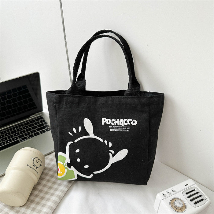 Wholesale Canvas bag new simple commuting niche fashion mini handheld small cloth bag