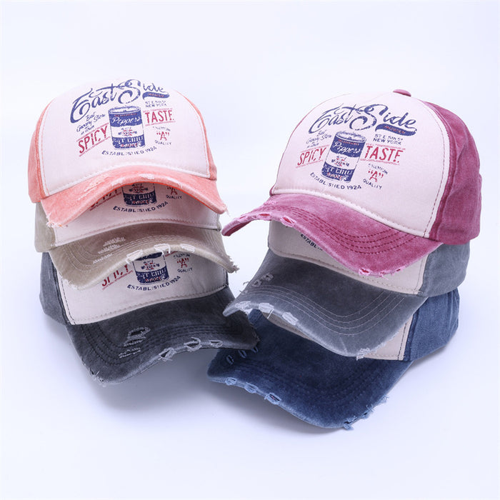 Wholesale Retro casual sun hat, autumn spring summer men's duckbill hat