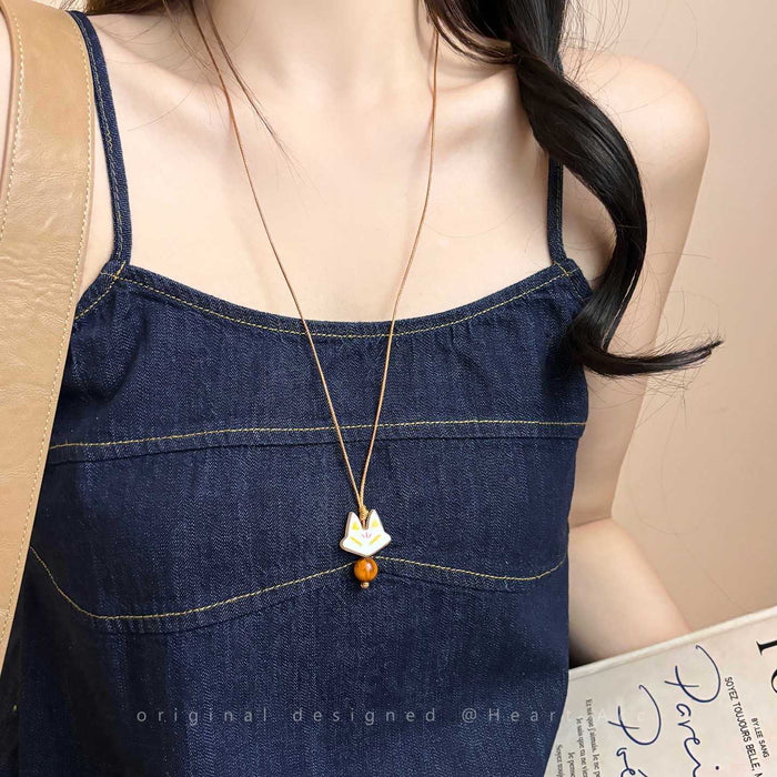 Wholesale Pendant necklace accessories, niche design, simple collarbone chain