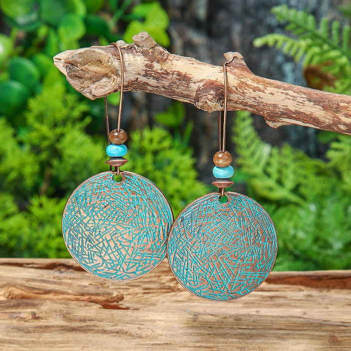 Wholesale Geometric Alloy Tassel Earrings for Women Party Wear Fashion Accessory MOQ≥2
