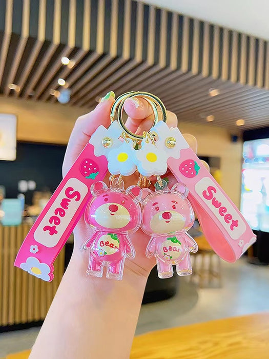 Wholesale Cute keychain, car key pendant, bag, small accessory, hanging accessory, doll machine