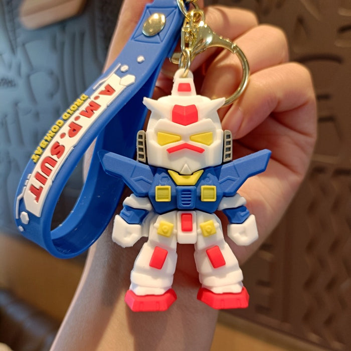 Wholesale Cartoon Doll Silicone Keychain JDC-KC-MingT269