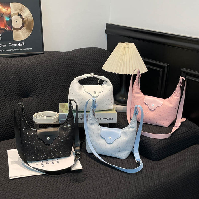 Wholesale Star Sequins Crossbody Bag - Trendy Street Fashion Shoulder Bag