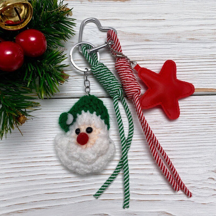 Wholesale Christmas Creative Star Keychain Ornament