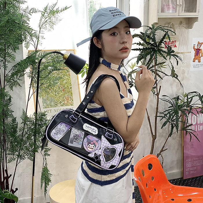 Wholesale Casual student shoulder bag,  cute girl' s anime style bag