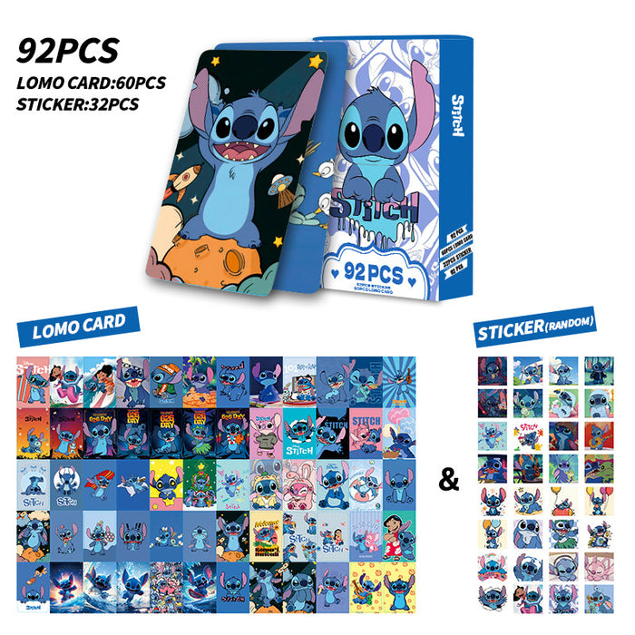 Wholesale 92pcs double-sided high-definition color printing photo cards,  anime peripherals,  greeting cards,  collection cards and stickers