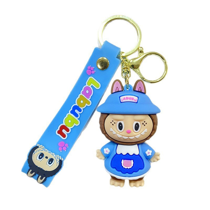 Wholesale Couple keychain little sheep pendant doll cute bag pendant