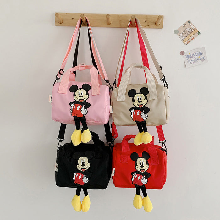 Wholesale Cartoon style personalized shoulder bag, new fashion trend shoulder bag, western-style crossbody cylindrical bag