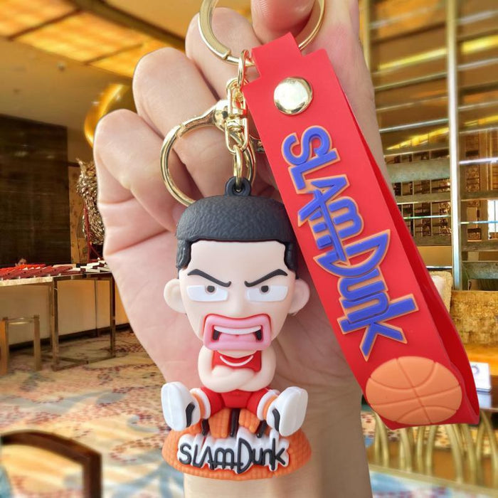 Wholesale Silicone Cartoon Doll Keychain JDC-KC-MingT082