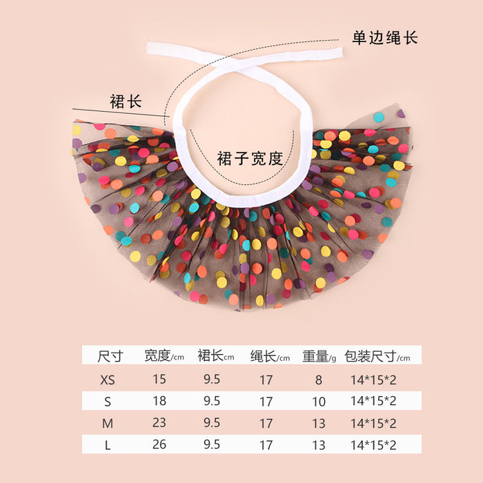 Wholesale pet birthday suit cute wind clothing cats and dogs can wear photo clothing