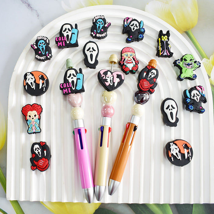 Wholesale horror  beads high value student series fun diy coke beads detachable pen beads