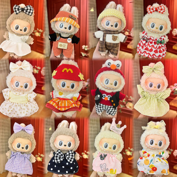 Wholesale  Vinyl Plush Doll Replacement Clothes Set