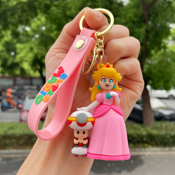 Wholesale 2pcs Cute Doll Backpack Pendant Keychain