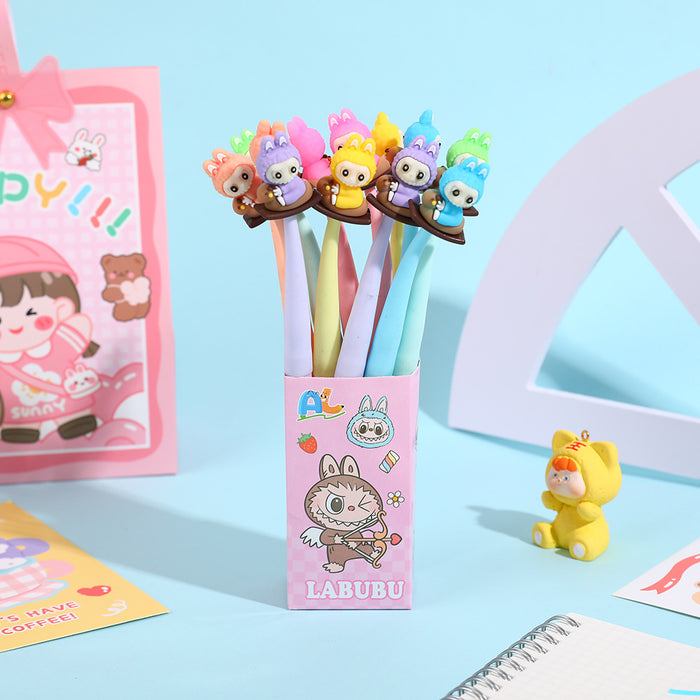 Wholesale Cartoon Shake-a-Bottle Soft Rubber Pen