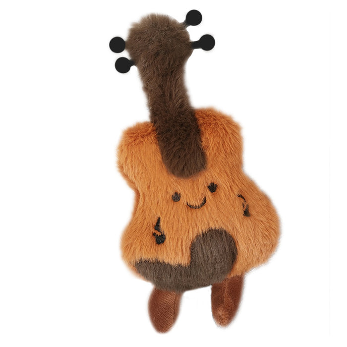 Wholesale Shanghai Wenchuang Musical Instrument Surrounding Plush Violin Cute Doll Pendant Decorative Ornaments Travel Commemorative Gift