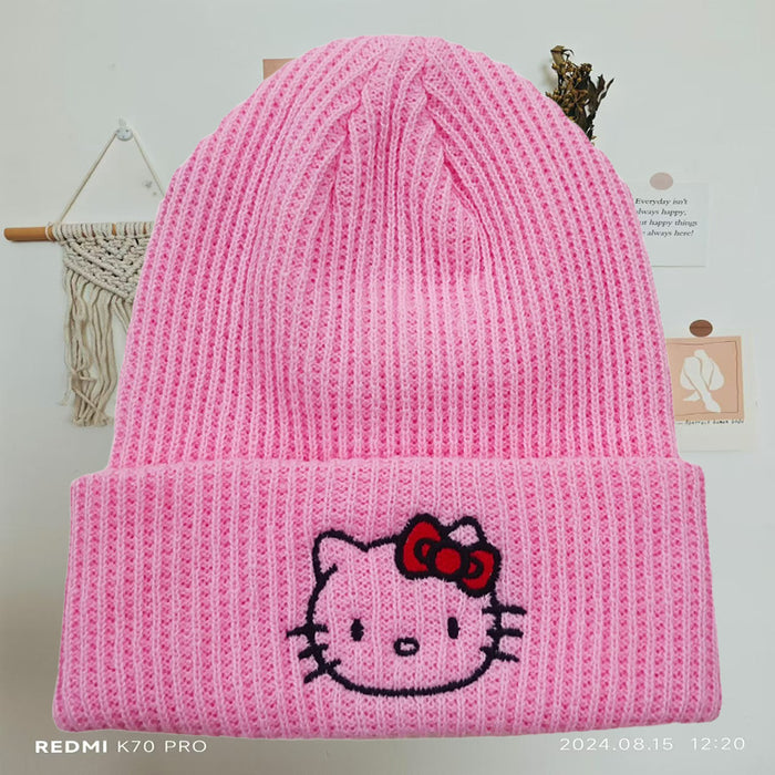 Wholesale All-match Pullover Hat Cat Warm Hat Cute Hat