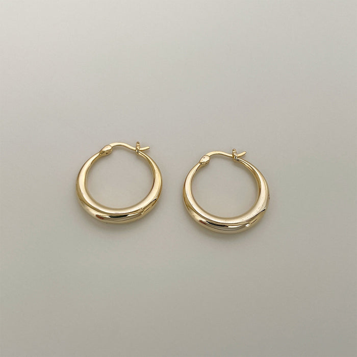 Wholesale Female niche design with plain earrings, high-end feel, and simple temperament with earrings