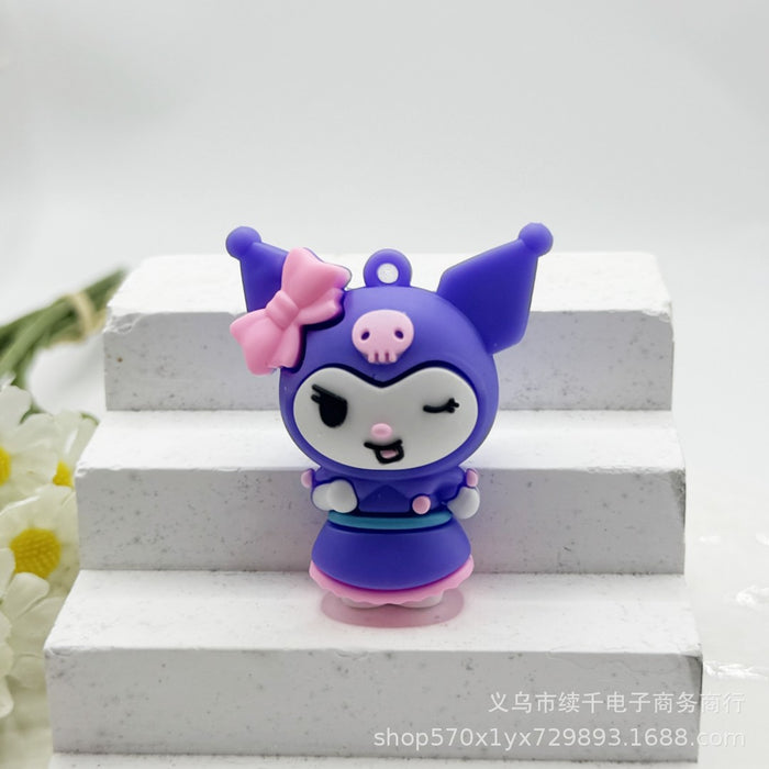 Wholesale Cartoon keychain exquisite small gift car keychain pendant