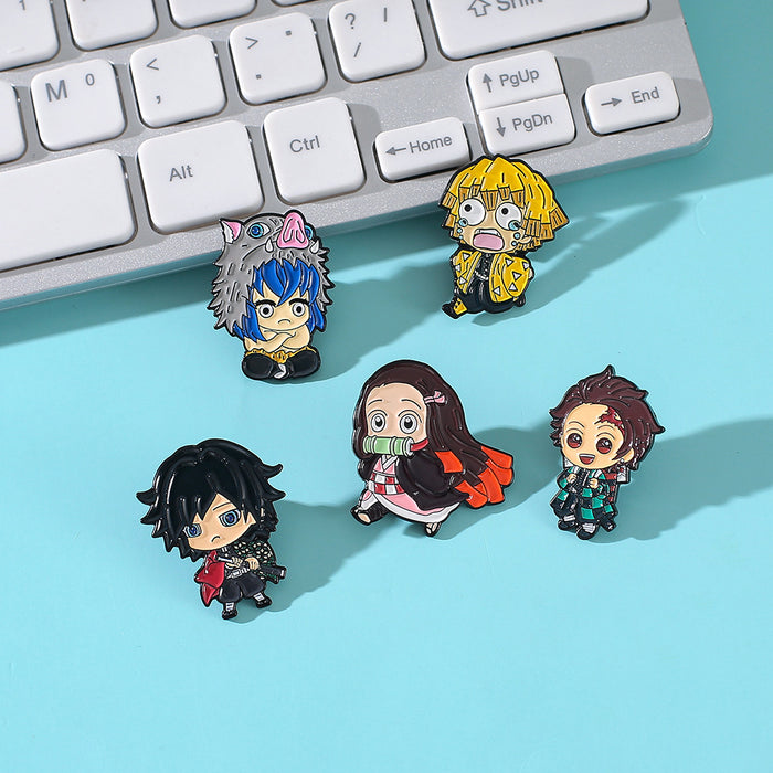 Wholesale Anime Peripheral Alloy Brooch