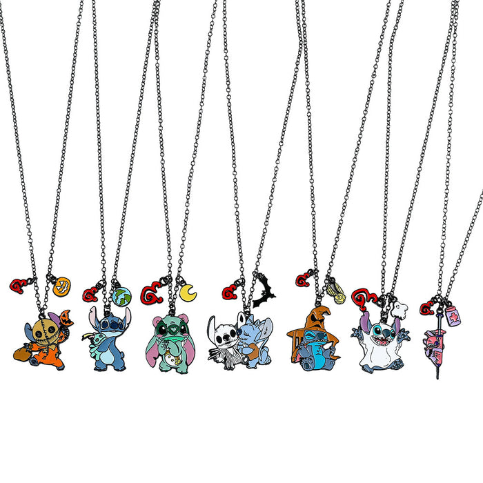 Wholesale New Christmas Pendant Anime  Necklace Anime Peripheral Accessories