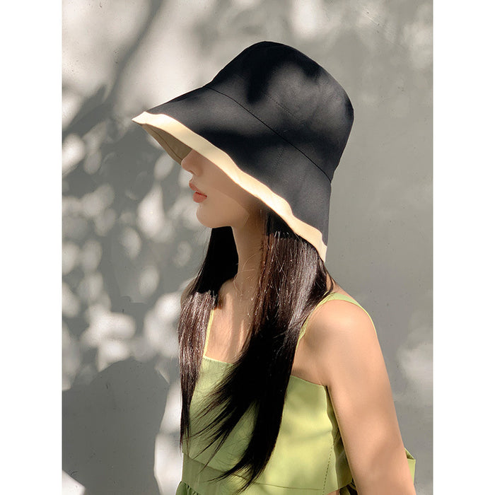 Wholesale Double sided fisherman hat women's summer thin sunscreen sun hat