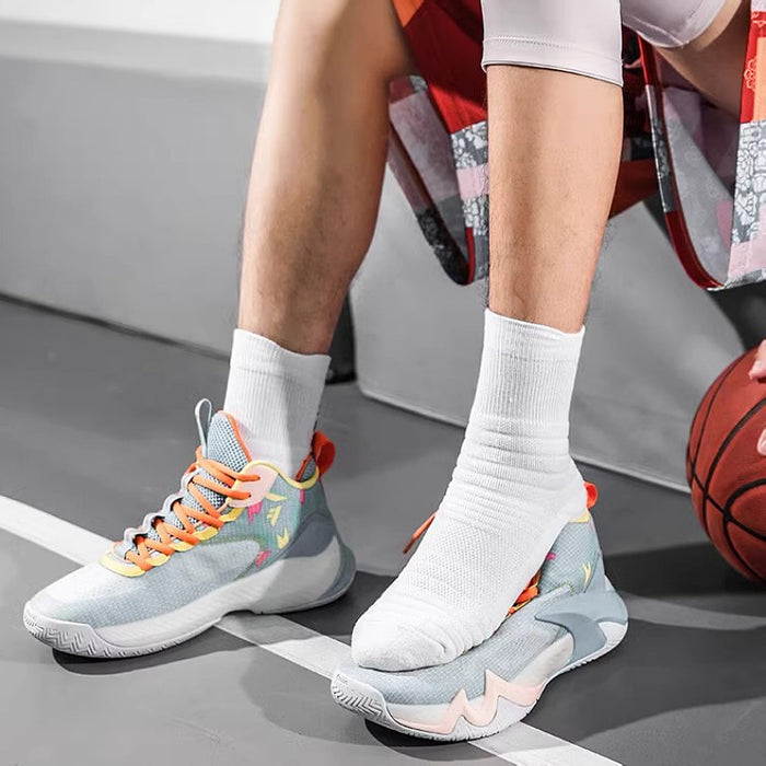 Wholesale Long tube professional practical basketball socks, short tube towel bottom high top sports socks