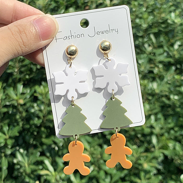 Wholesale 3-piece Christmas earrings