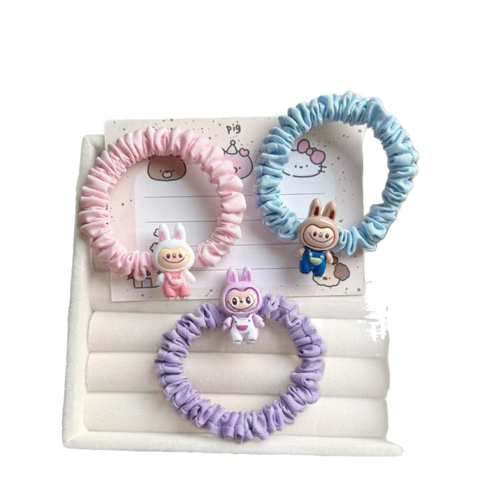 Wholesale Cartoon Cute Plush Plush Hair Band Hair Rope Student Rubber Band Hair Accessories