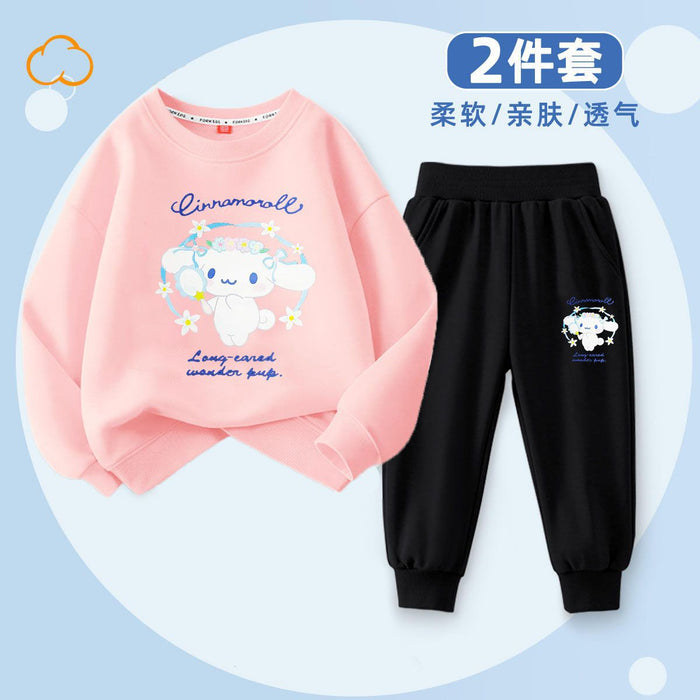 Wholesale Cartoon Children's Hoodie and Pants Two-piece Set JDC-BC-ChengZi005