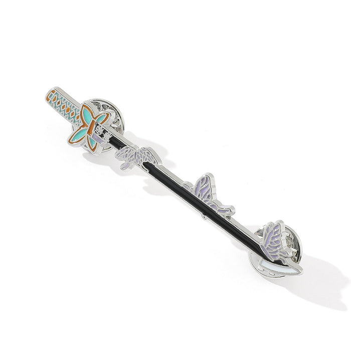 Wholesale Anime Ghost killing blade series brooch Ghost killing blade metal badge gift accessories