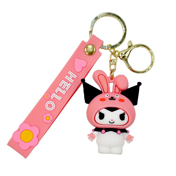 Wholesale Cartoon keychain pendant, cute cartoon doll, car bag pendant
