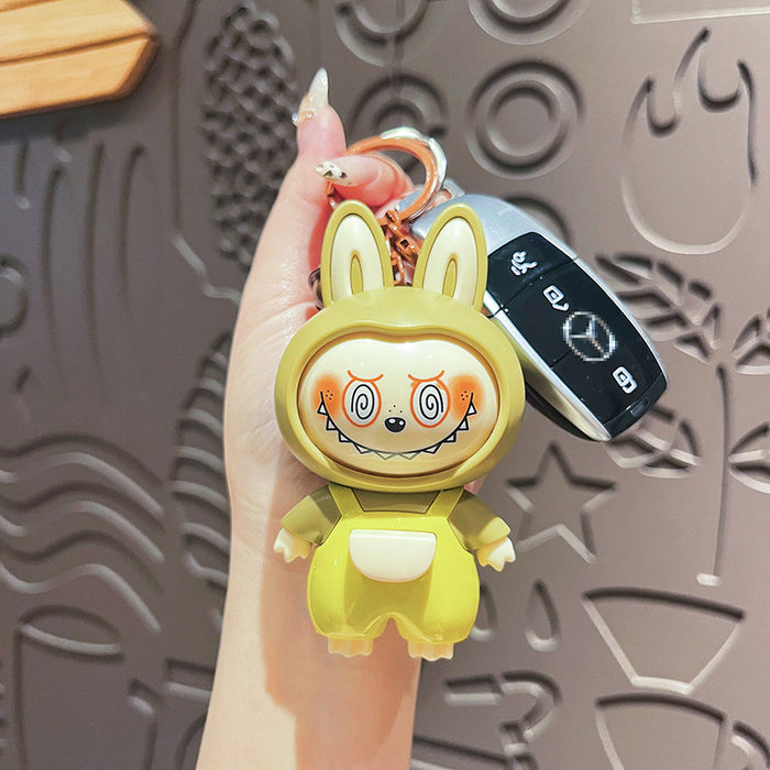 Wholesale Face-Changing doll  Keychain Cute Cartoon Toys Couple Bag Pendant Doll Machine Small Gift