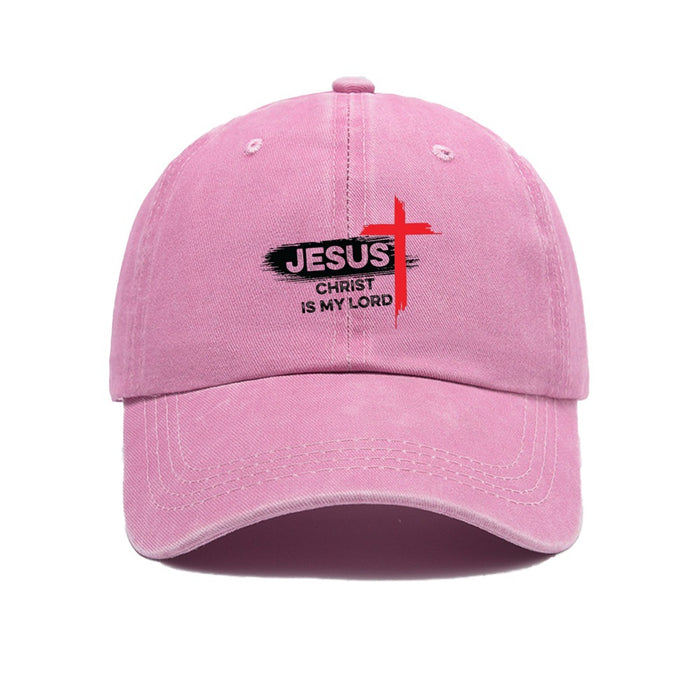 Wholesale New washed vintage letter duckbill cap with soft top and retro baseball cap for sun protection