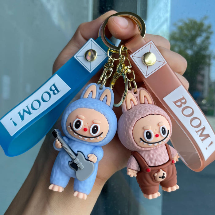Wholesale Cartoon Little Sheep Keychain Pendant Cute Doll Backpack Car Key Chain Ring Gift