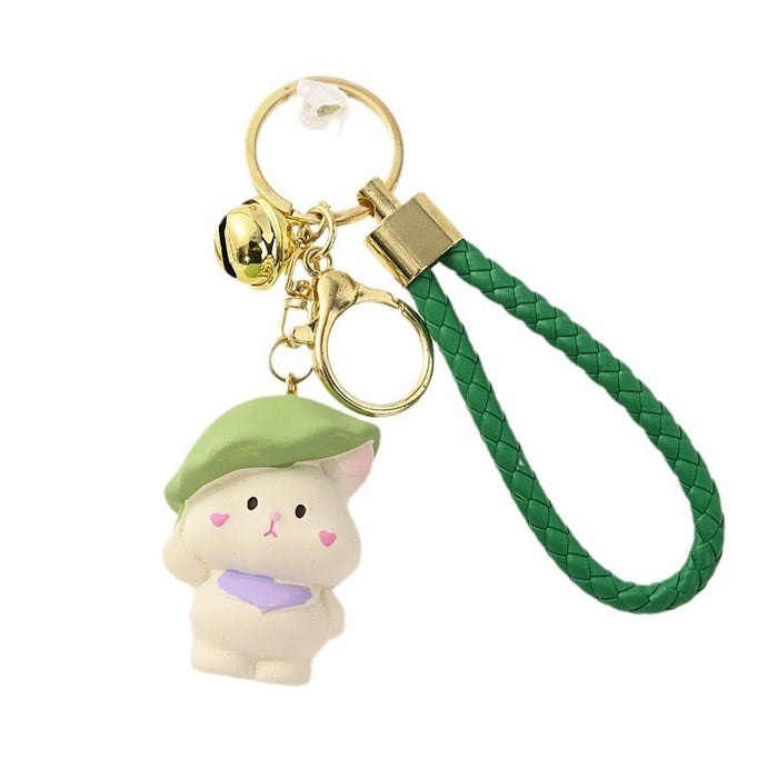 Wholesale Resin figurine keychain pendant