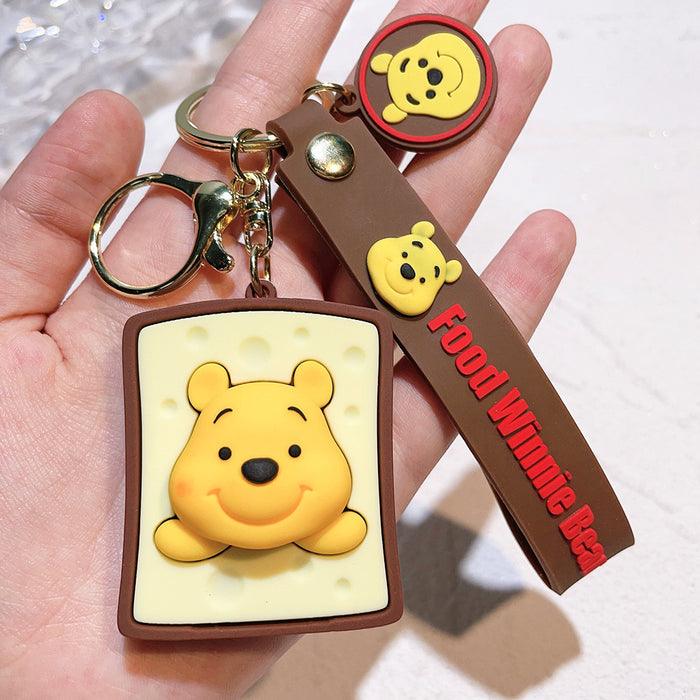 Wholesale Cartoon Silicone Doll Keychain JDC-KC-QiChao013