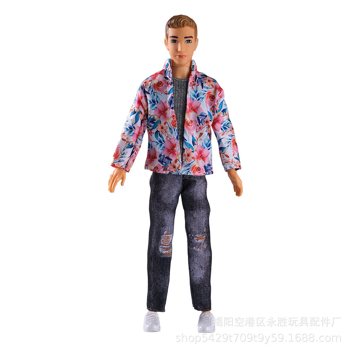 Wholesale prince casual  doll men' s suit children' s toy clothes