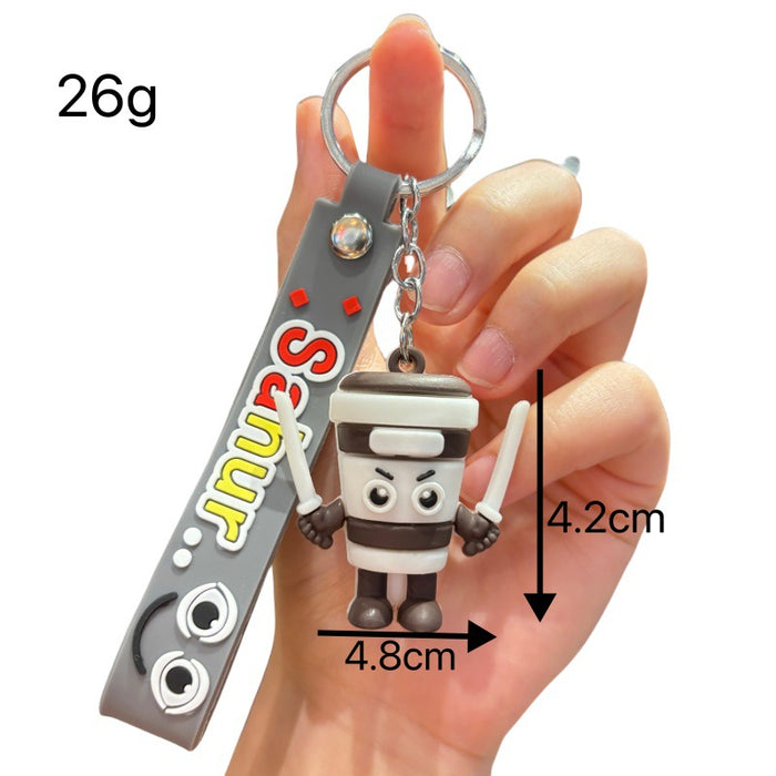 Wholesale Doll keychain pendant cartoon funny series keychain car keychain bag accessories