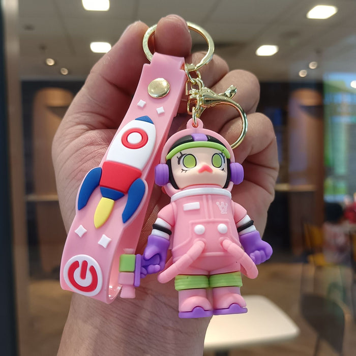 Wholesale Cute Cartoon Astronaut Keychain
