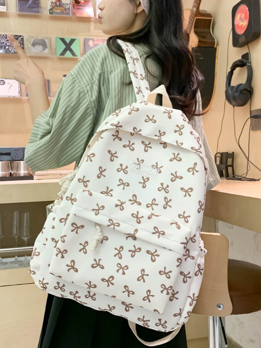 Wholesale Cute Bow Large Capacity Backpack Bags