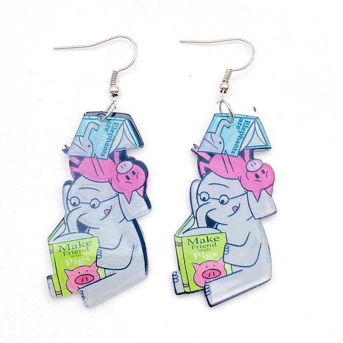 Wholesale Back-to-school season Teacher' s Day acrylic earrings