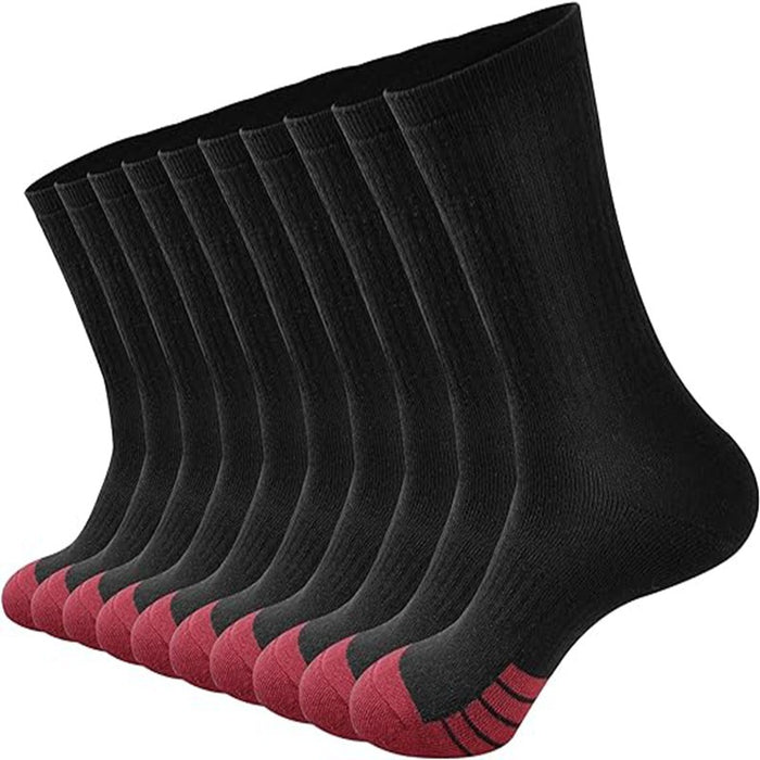 Wholesale cotton socks basketball sports tube socks spring and summer men' s black and white long tube socks