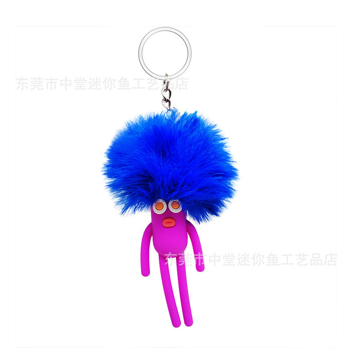 Wholesale New Keychain Pendant Sausage Pendant