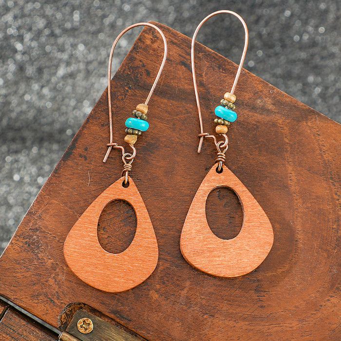 Wholesale Bohemian Artistic Vintage Tassel Earrings Zinc Alloy Jewelry Accessory MOQ≥2