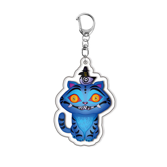 Wholesale Layered Acrylic Keychain Anime Merchandise Pendant