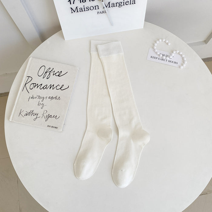 Wholesale Ballet style lightweight and versatile cool long tube pile socks