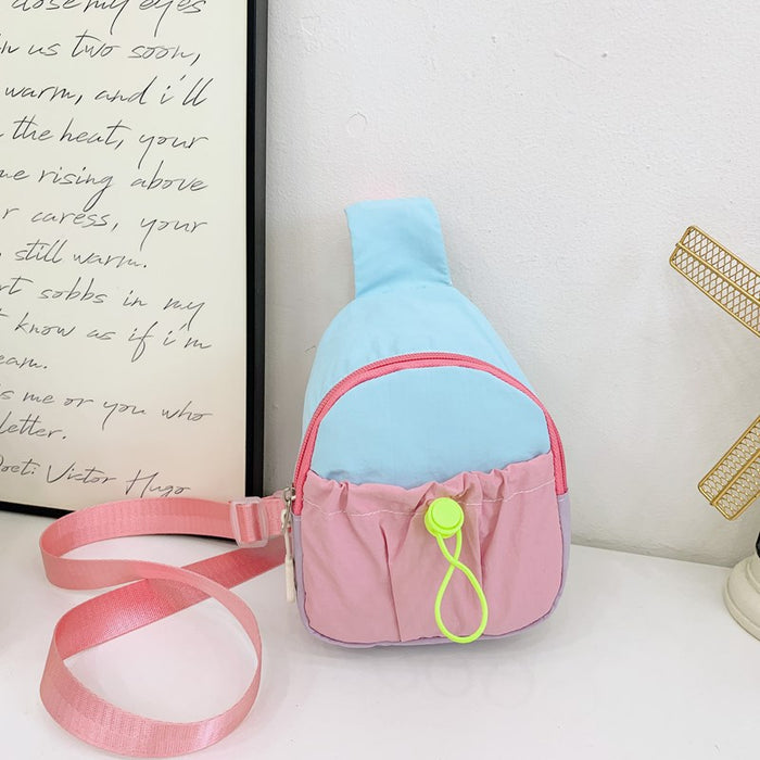 Wholesale Children's Chest Bag  Baby Small Satchel  Fashionable Backpack