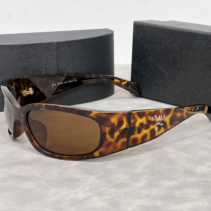 Wholesale  curved glasses women's anti-ultraviolet sunglasses sunglasses men's round face trend