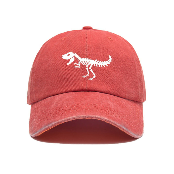 Wholesale New printed baseball cap washed fashionable cotton hat casual duckbill cap